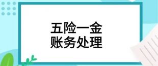 會計如何處理單位和個人繳納的“五險一金”財稅問題